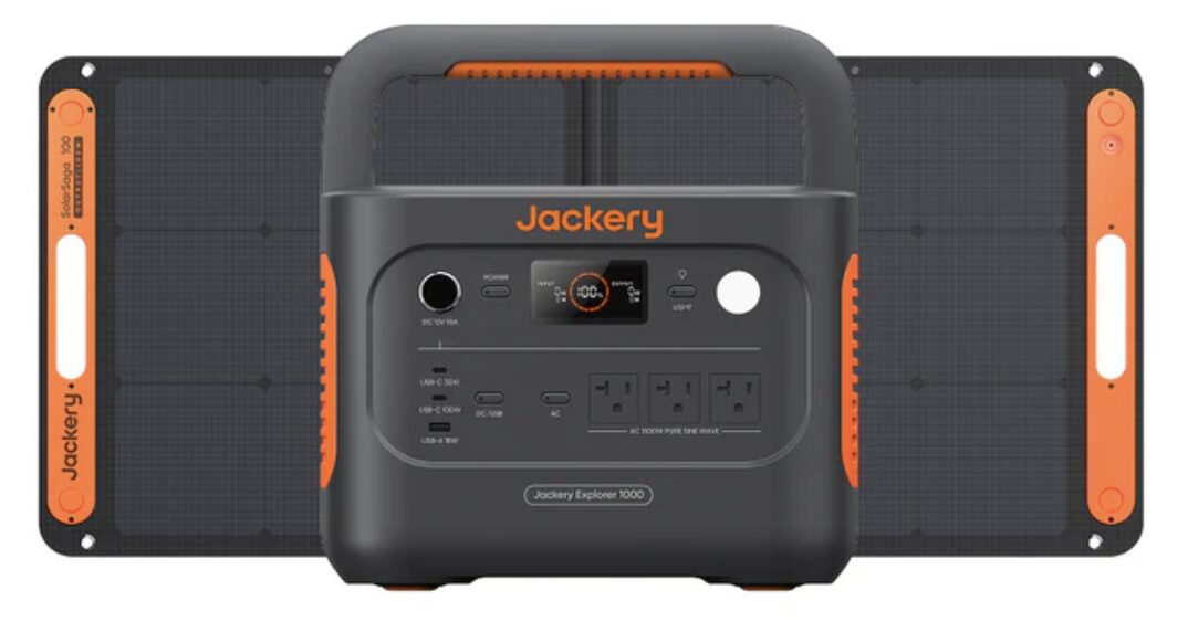 Jackery Solar Generator 1000 New 100Wセット