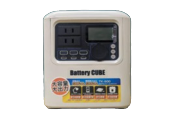 PAOCK Battery CUBE TK-500の外観（対象製品の一例）
