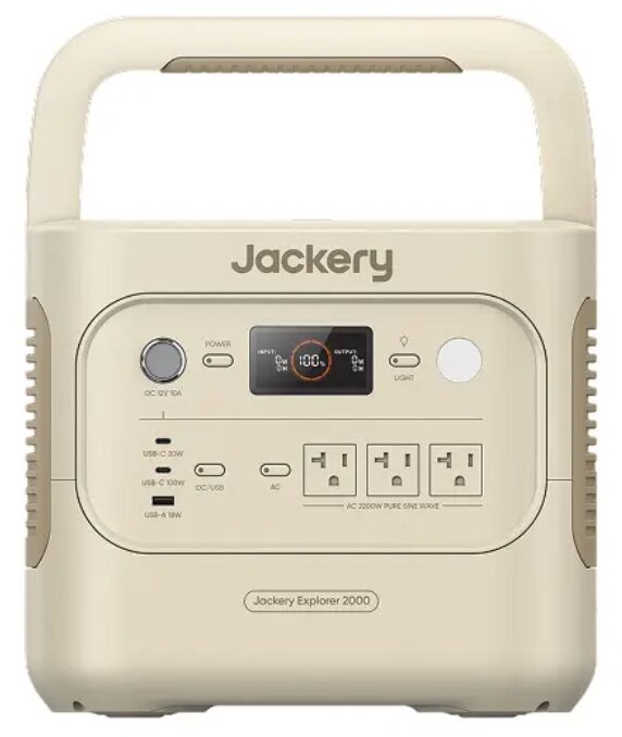 Jackery 2000 New サンドゴールドの本体画像