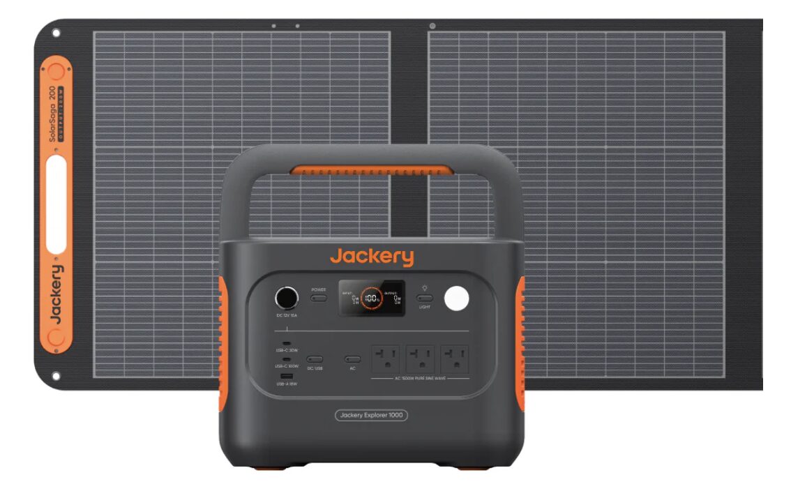 Jackery Solar Generator 1000 New 200Wセット
