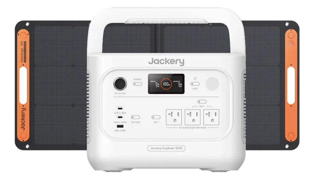 Jackery Solar Generator 1000 New V3セット