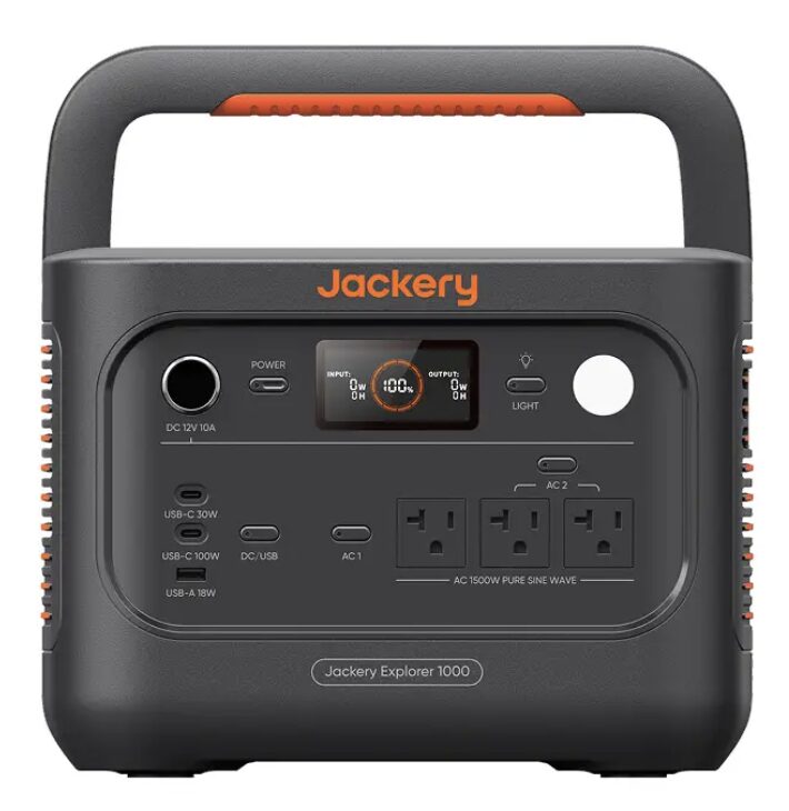 Jackery ポータブル電源 1000 New V3 ブラック